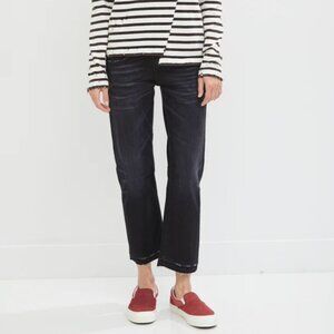 R13 Womens Boy Straight Jeans Size 26 in Devon Black